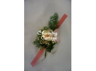 rose and orchid wristflower